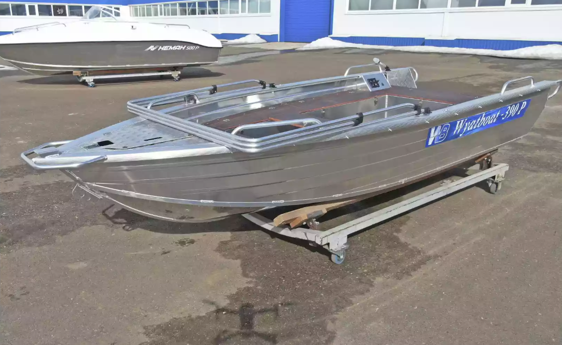 Алюминиевая лодка Wyatboat-390РМ в Абакане