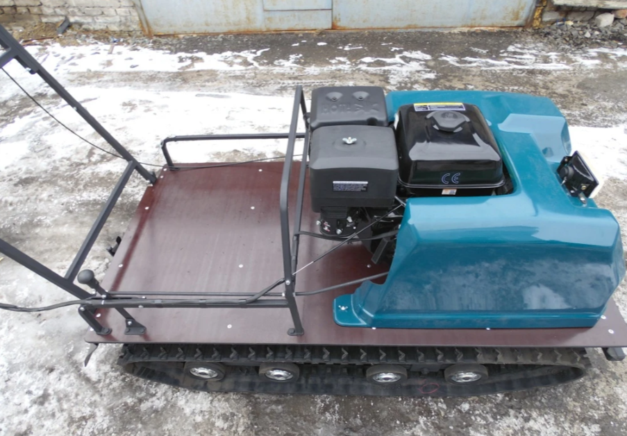 Мотобуксировщик AhtaR LR13 с реверс-вариатором Буран (задний ход) в Абакане