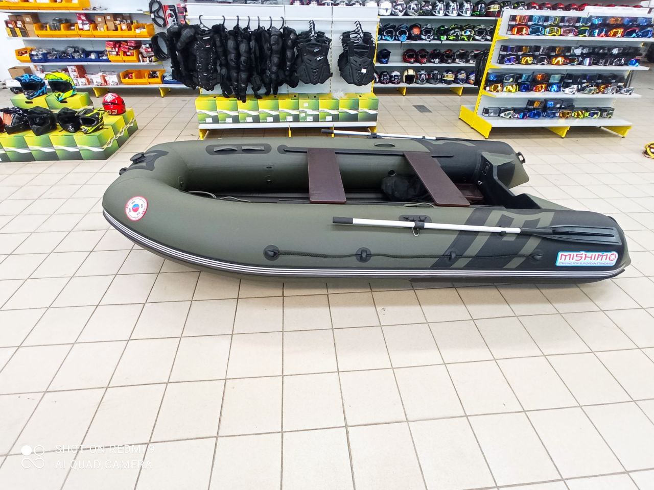 Лодка MISHIMO RIVER JET 390 под водомет в Абакане