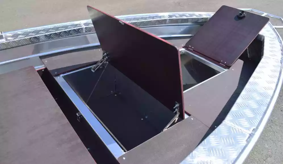 Алюминиевая лодка Wyatboat-390Р Fish в Абакане