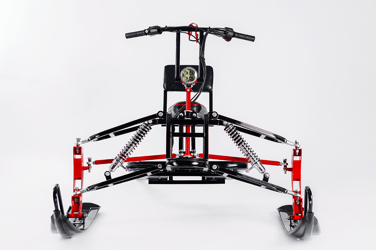 Лыжный модуль IKUDZO TERRAIN с подогревом ручек металлические лыжи в Абакане