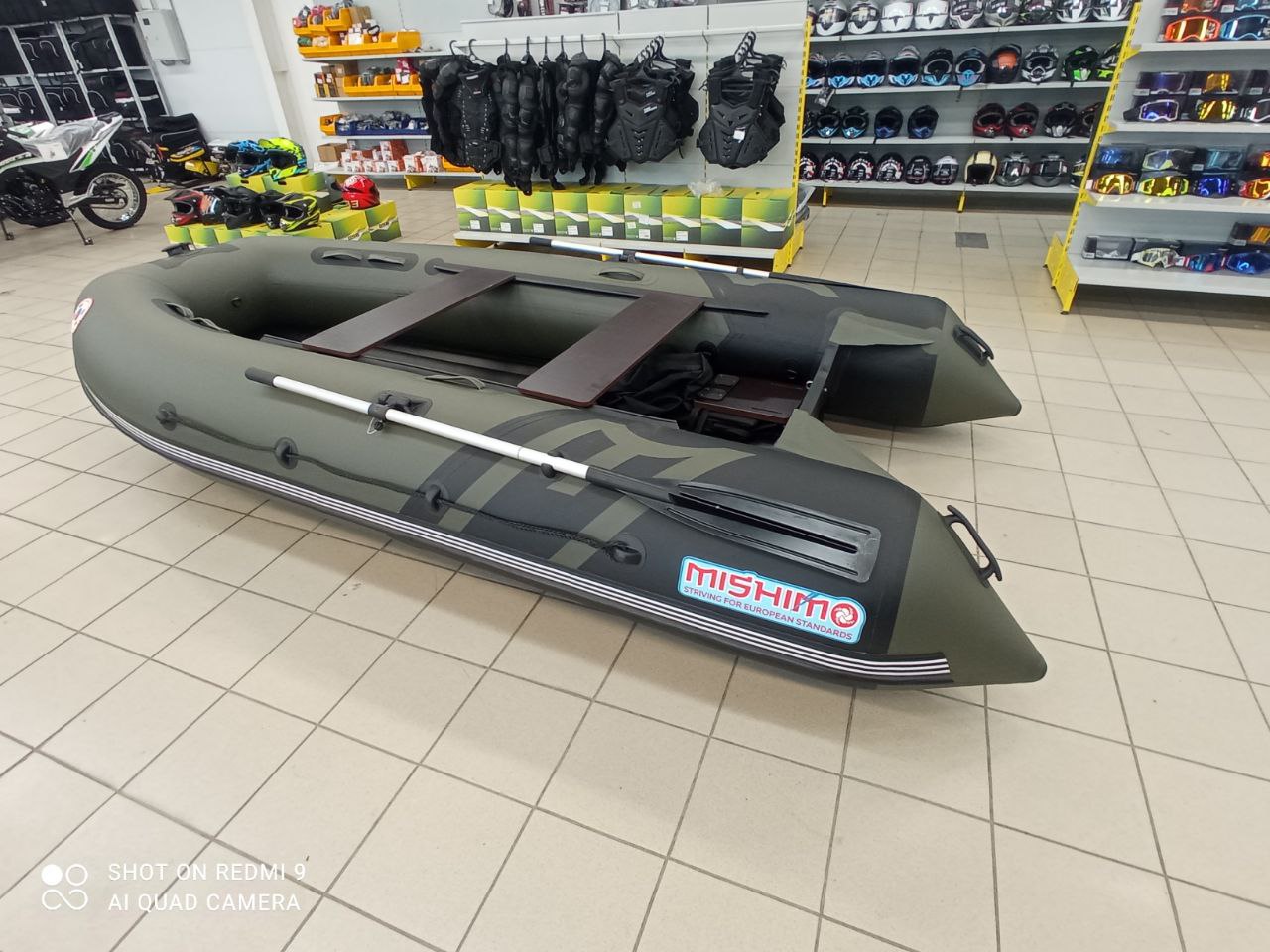 Лодка MISHIMO RIVER JET 390 под водомет в Абакане