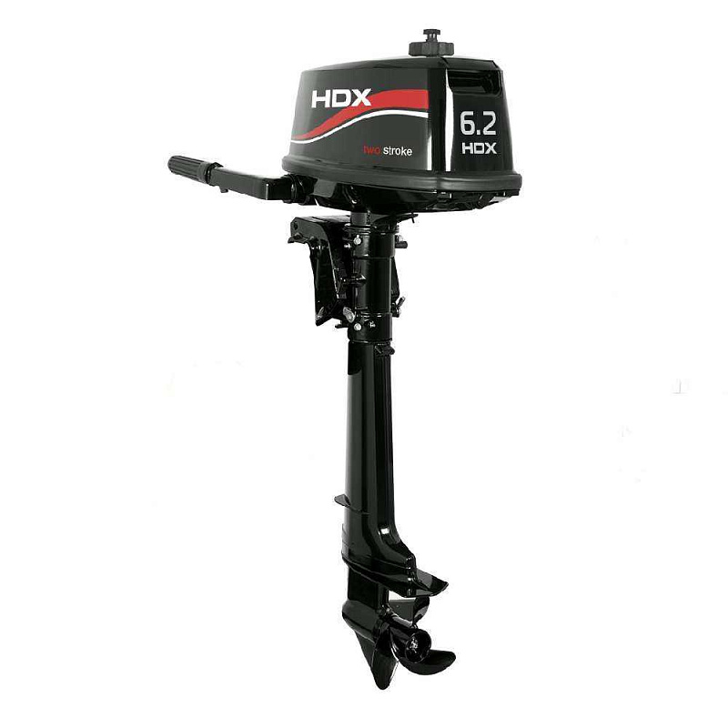 Лодочный мотор 2-х тактный HDX R series T 6,2 BMS (с топливным баком 12л) в Абакане