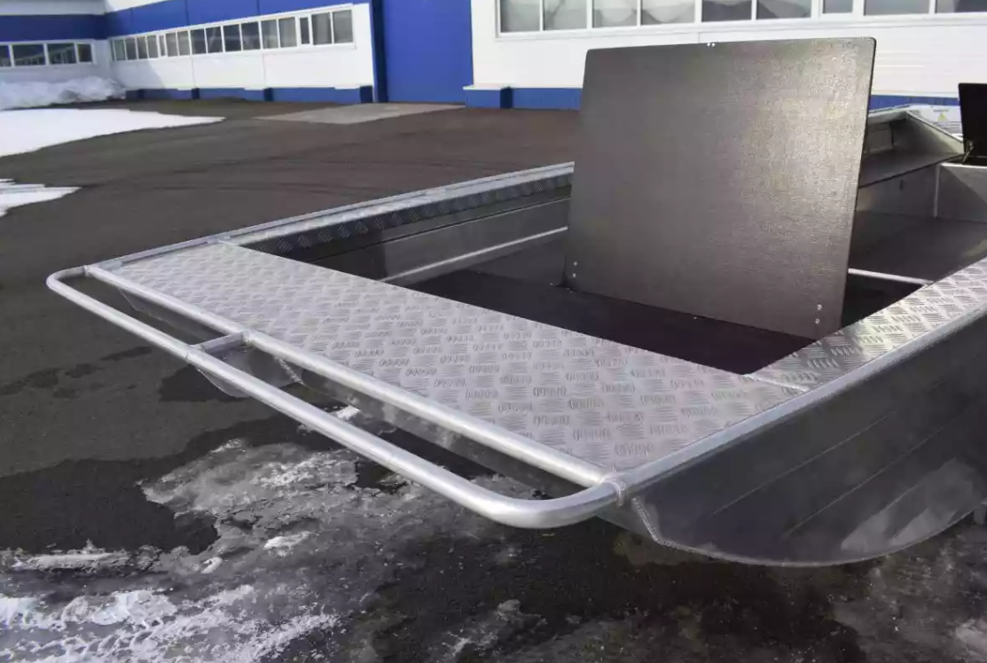 Алюминиевая лодка Wyatboat-490 Jonboat в Абакане