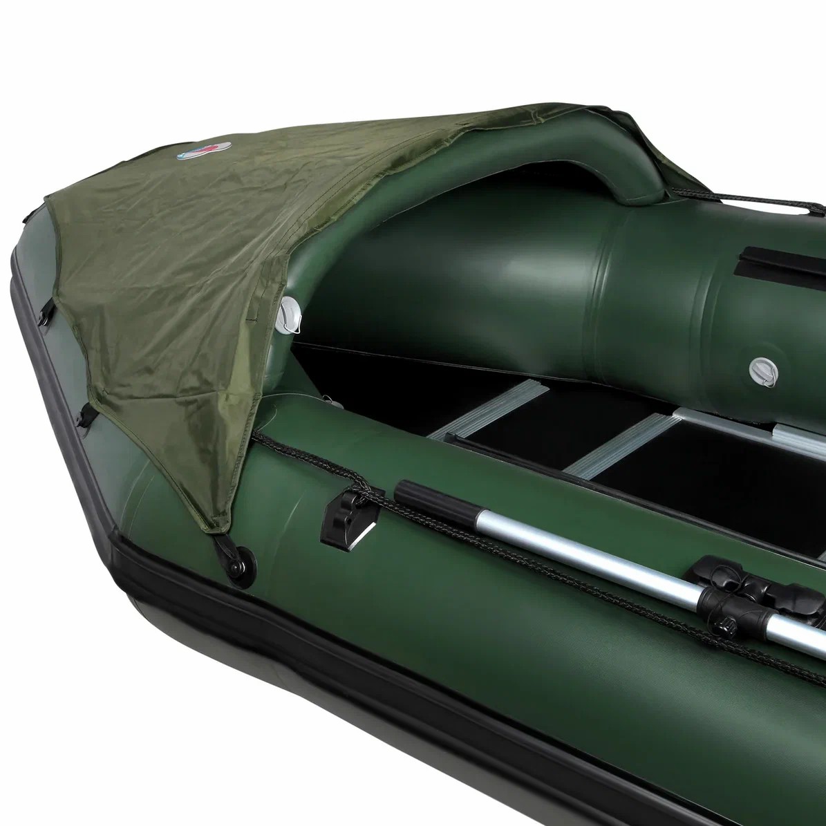 КОМПЛЕКТ НОСОВОГО ТЕНТА К ЛОДКЕ SMARINE SDP MAX 365-380 ЗЕЛЕНЫЙ в Абакане