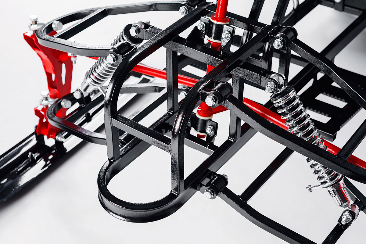 Лыжный модуль IKUDZO TERRAIN с подогревом ручек металлические лыжи в Абакане