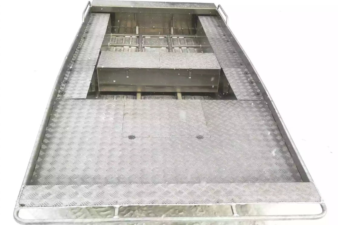 Алюминиевая лодка Wyatboat-390 Jonboat в Абакане