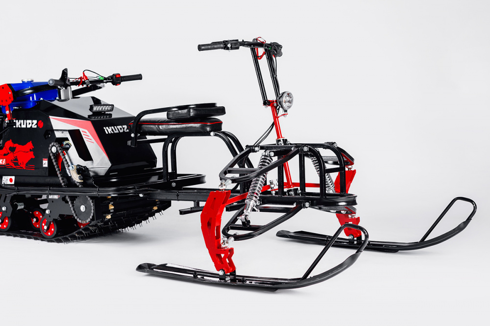 Лыжный модуль IKUDZO TERRAIN с подогревом ручек металлические лыжи в Абакане