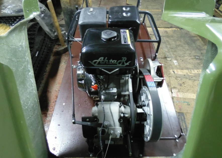 Мотобуксировщик AhtaR LR13 с реверс-вариатором Буран (задний ход) в Абакане