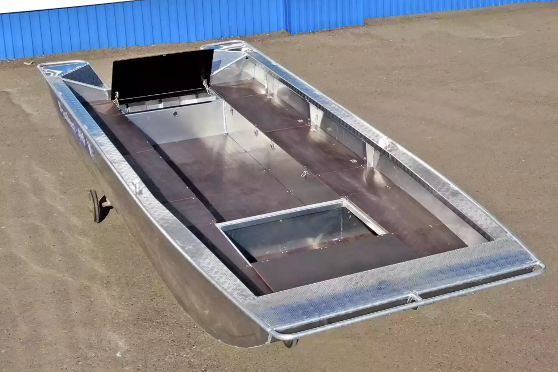Алюминиевая лодка Wyatboat-490 Jonboat в Абакане