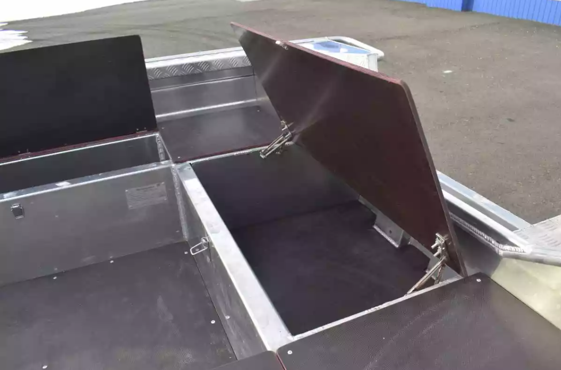 Алюминиевая лодка Wyatboat-490 Jonboat в Абакане