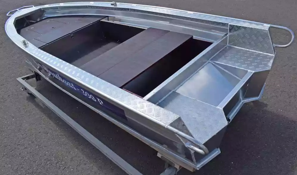 Алюминиевая лодка Wyatboat-390Р Fish в Абакане