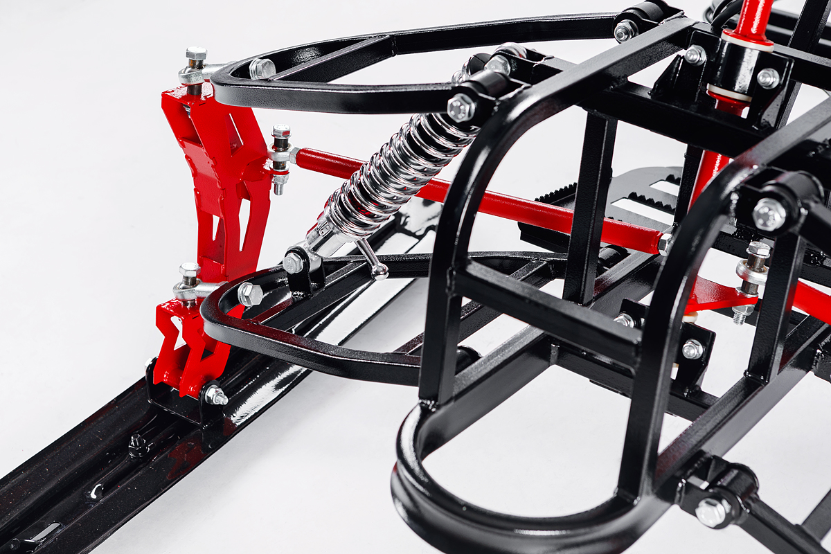 Лыжный модуль IKUDZO TERRAIN с подогревом ручек металлические лыжи в Абакане