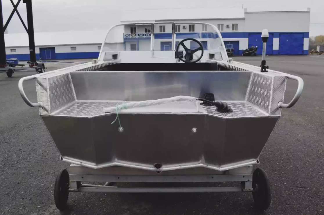 Алюминиевая лодка Wyatboat-390 Pro в Абакане