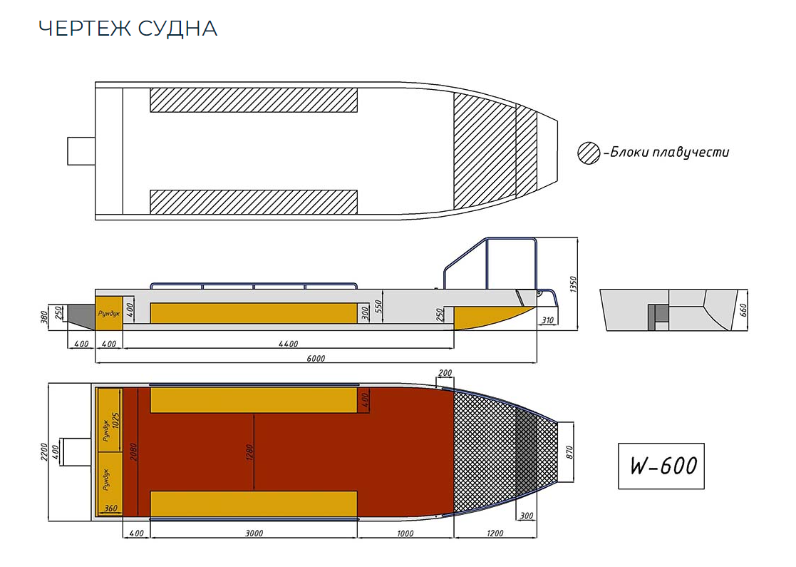 Алюминиевая лодка Wyatboat-600 в Абакане