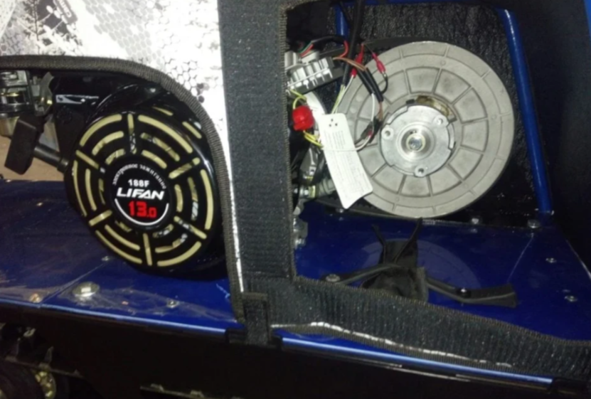 Мотобуксировщик ЮКОН 380 6.5 л.с. в Абакане