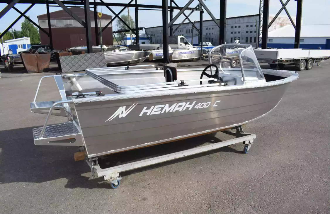 Алюминиевая лодка Неман-400 С в Абакане
