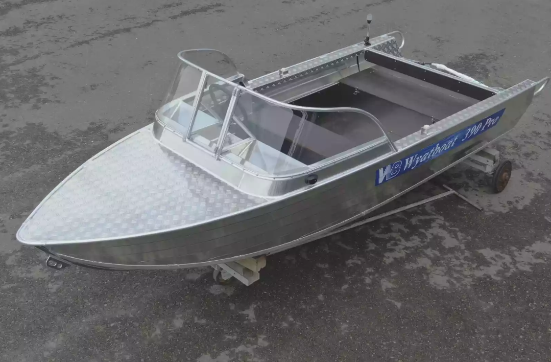 Алюминиевая лодка Wyatboat-390 Pro в Абакане