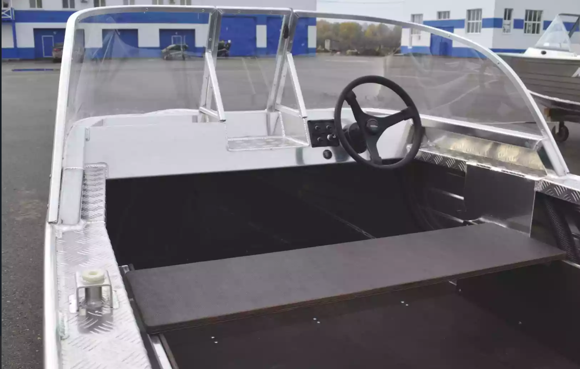 Алюминиевая лодка Wyatboat-390 Pro в Абакане