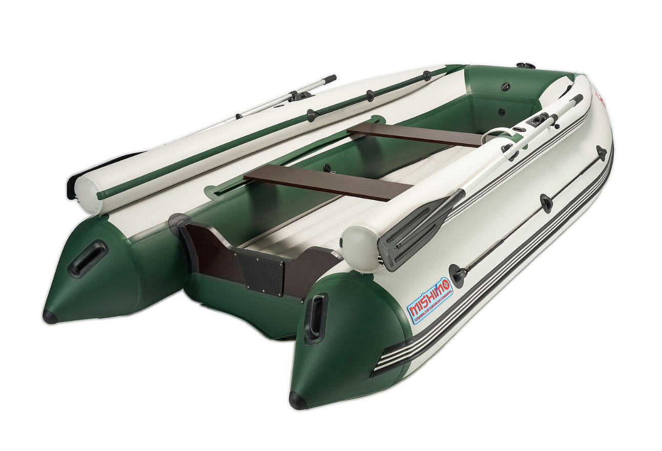 КОМПЛЕКТ ЛОДКА MISHIMO FAMILY LITE 370 + МОТОР 9,9 (15) Л.С. в Абакане