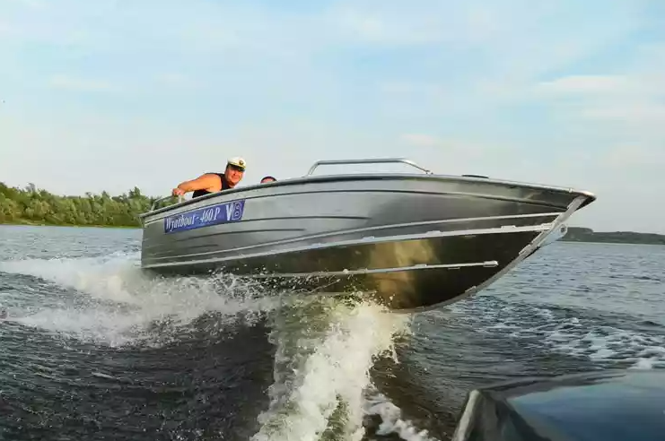 Алюминиевая лодка Wyatboat-460 P в Абакане
