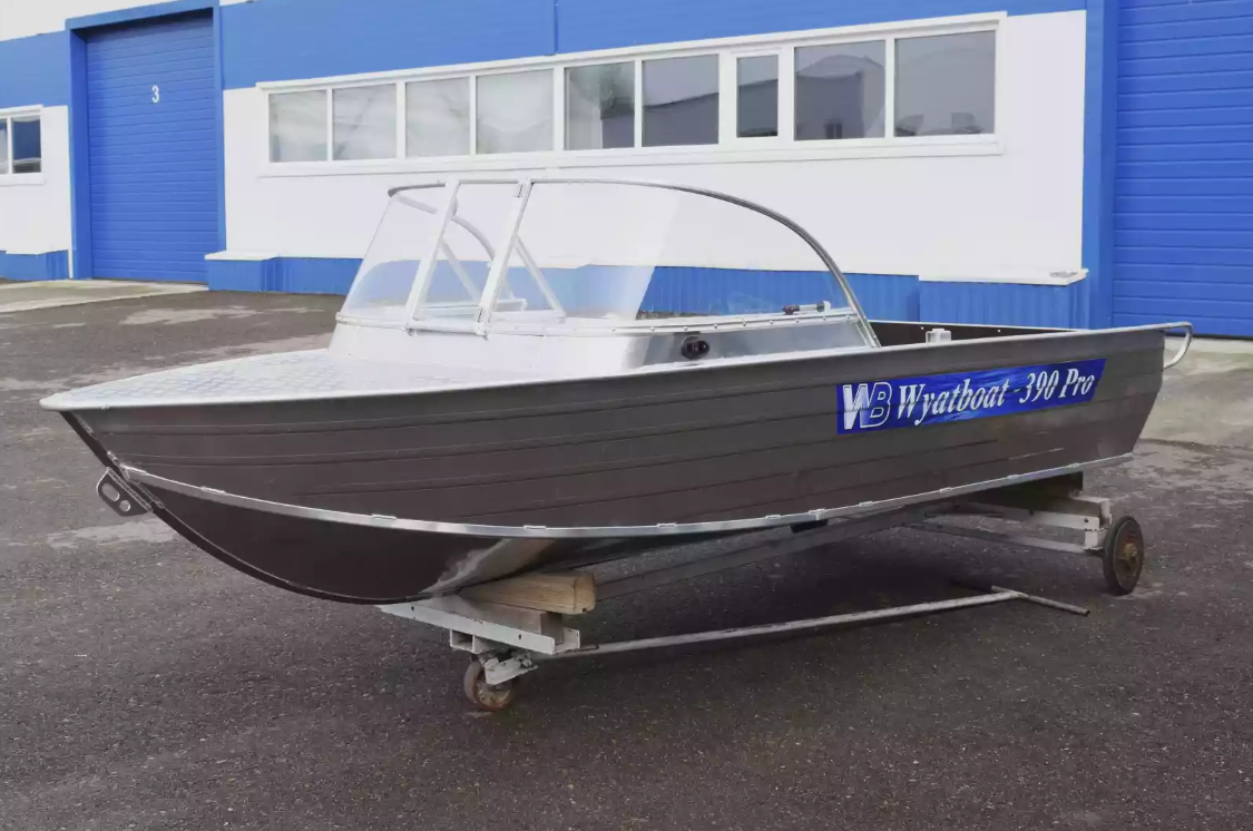 Алюминиевая лодка Wyatboat-390 Pro в Абакане