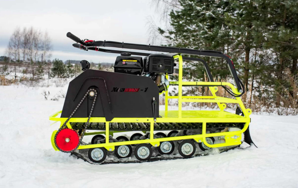 Мотобуксировщик Бурлак ХОЗЯИН-1 (капот металл) в Абакане