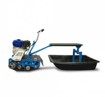 Мотобуксировщик НЕВА МС-1-YA (MX200) с санями и сиденьем в Абакане