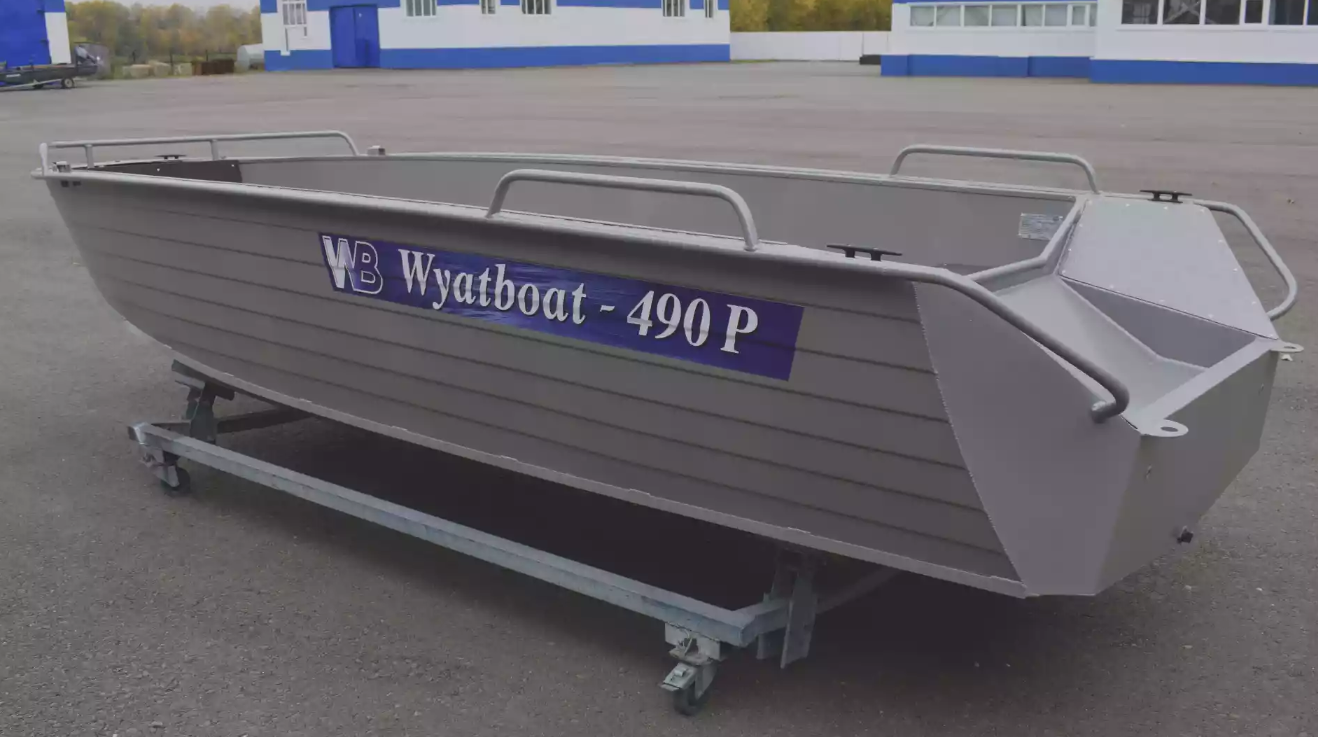 Алюминиевая лодка Wyatboat-490 P в Абакане