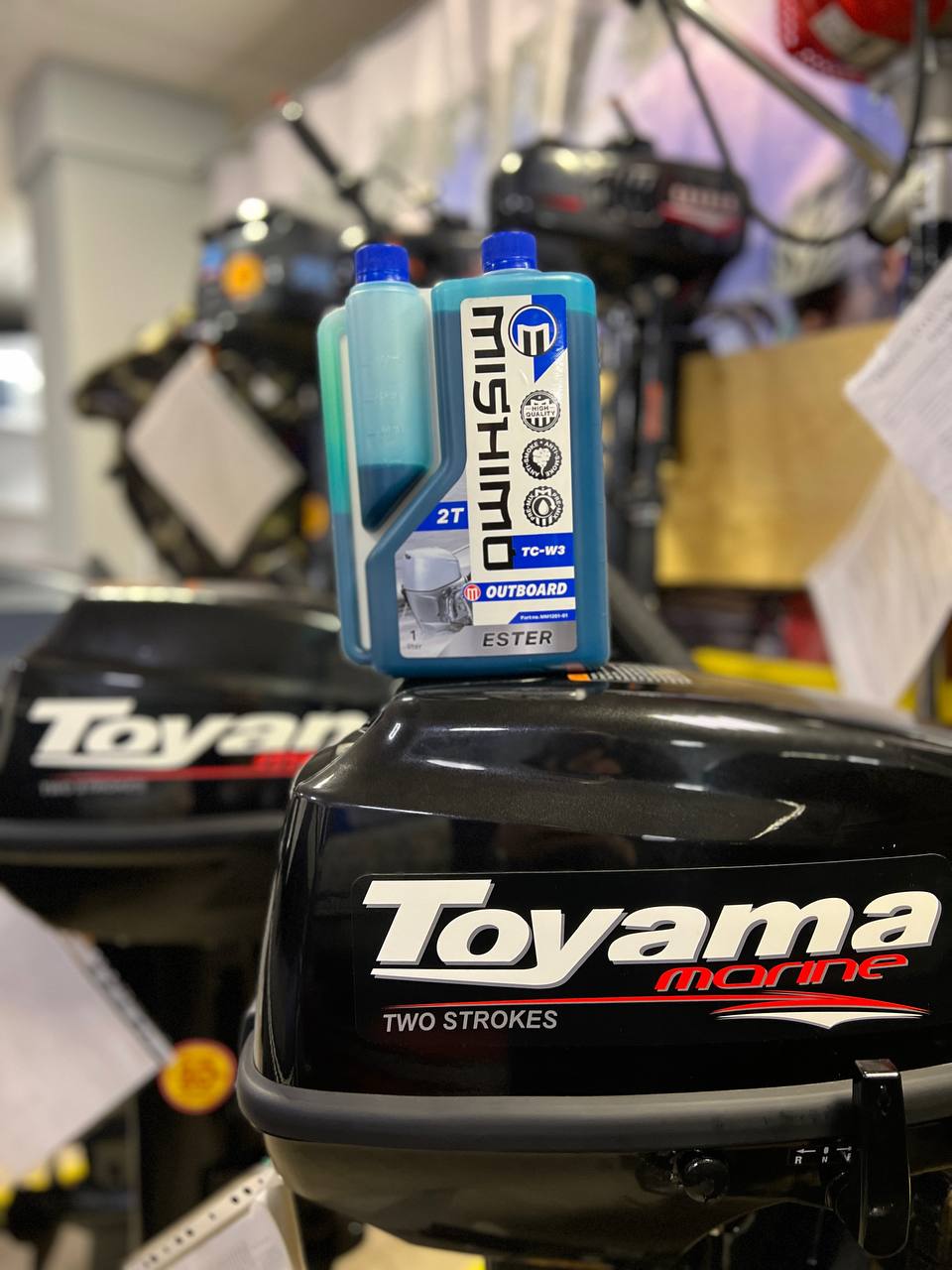 Масло MISHIMO 2T OUTBOARD (ESTER) полусинтетика 1 л в Абакане
