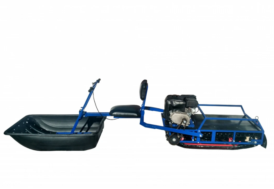 Мотобуксировщик толкач Альбатрос-XL8 с модулем. С фарой, склизы в Абакане