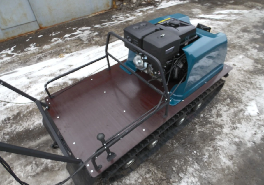 Мотобуксировщик AhtaR LR13 с реверс-вариатором Буран (задний ход) в Абакане