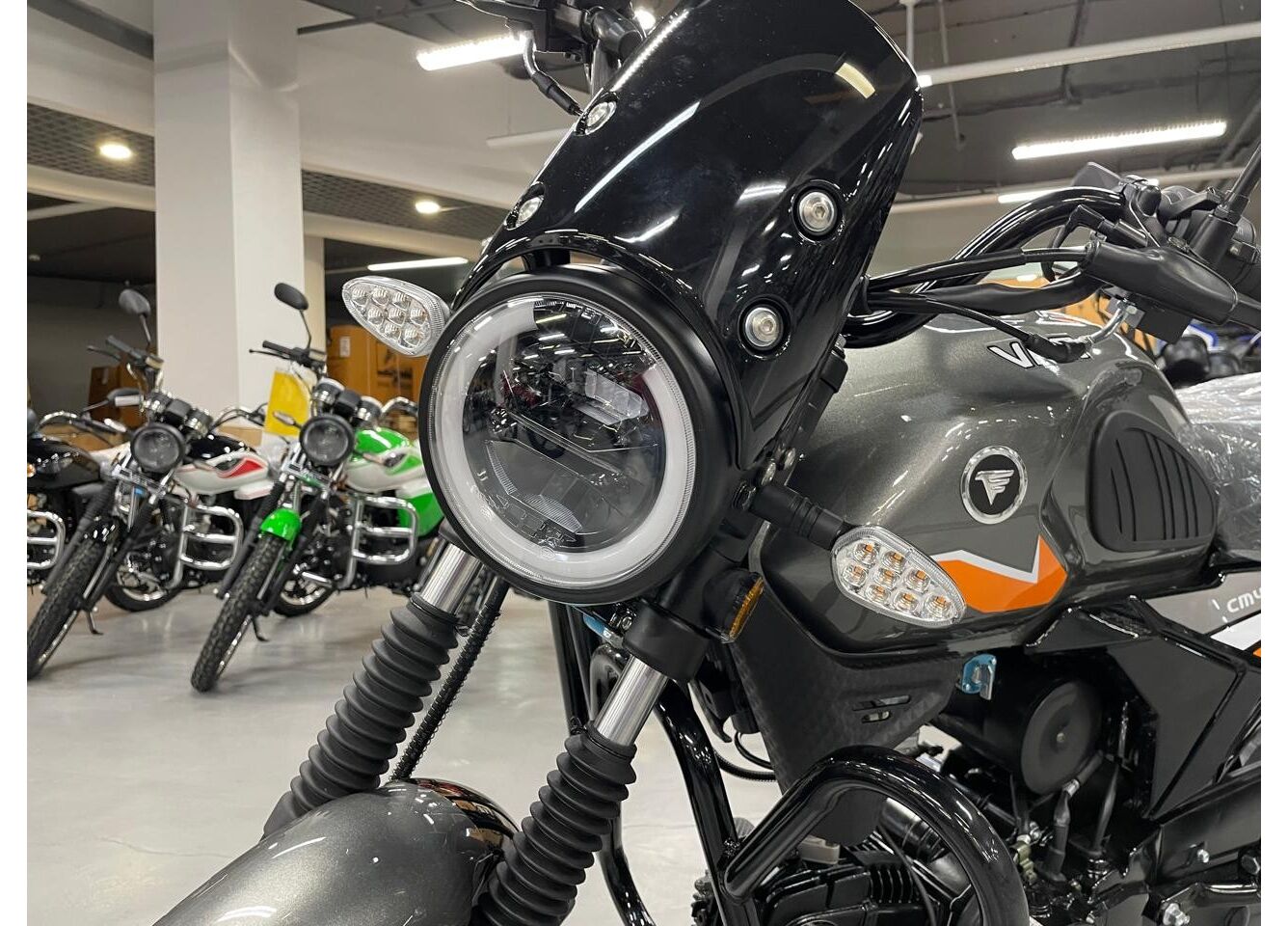 Мопед VMC NOVA 49сс (125сс) Led Full, дисковый тормоз, RKB RATO с баланс. валом, сигнализация в Абакане