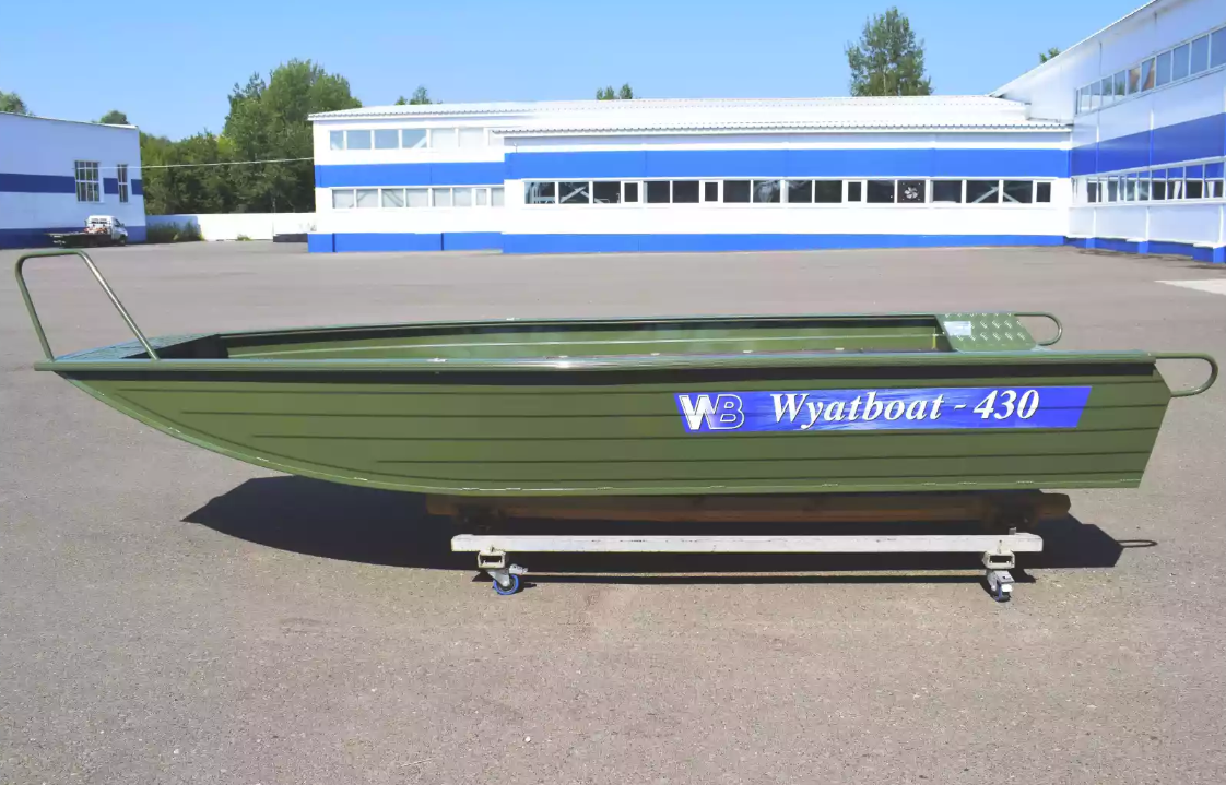 Алюминиевая лодка  Wyatboat-430 Master Fish в Абакане