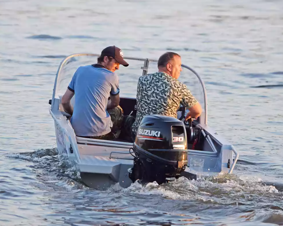 Алюминиевая лодка Wyatboat-390 DCM в Абакане