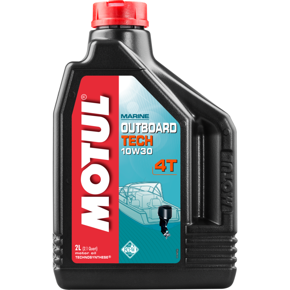 МОТОРНОЕ МАСЛО MOTUL OUTBOARD TECH 10W-30 4T 1 ЛИТР в Абакане