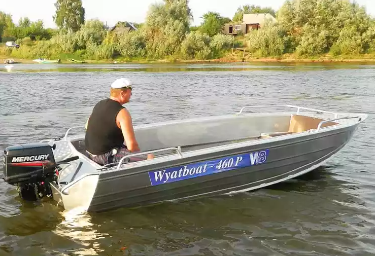 Алюминиевая лодка Wyatboat-460 P в Абакане