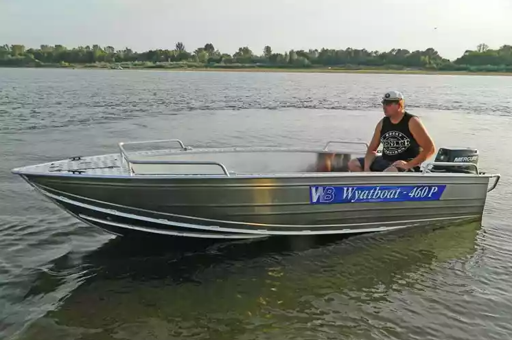 Алюминиевая лодка Wyatboat-460 P в Абакане
