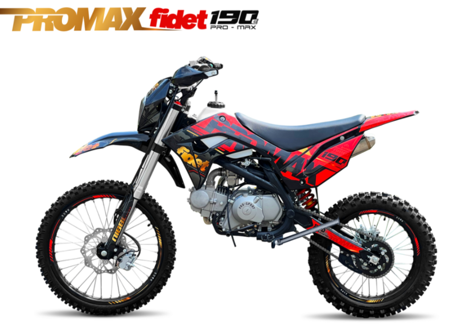 Мотоцикл (питбайк) PROMAX FIDET (ФАЙДЕТ) 190E MAX PRO LUX 19/16 в Абакане