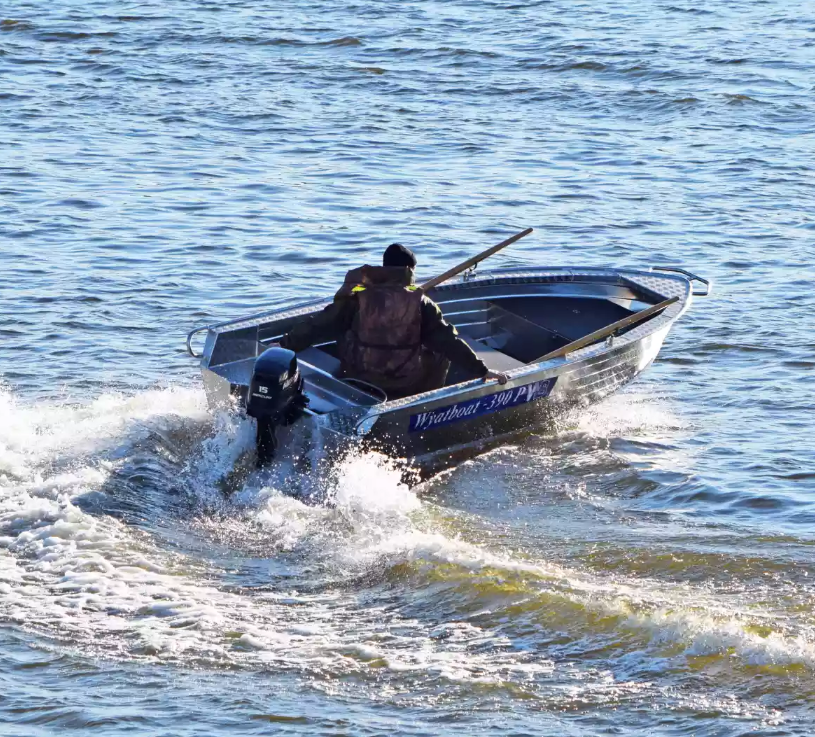 Алюминиевая лодка Wyatboat-390 P в Абакане