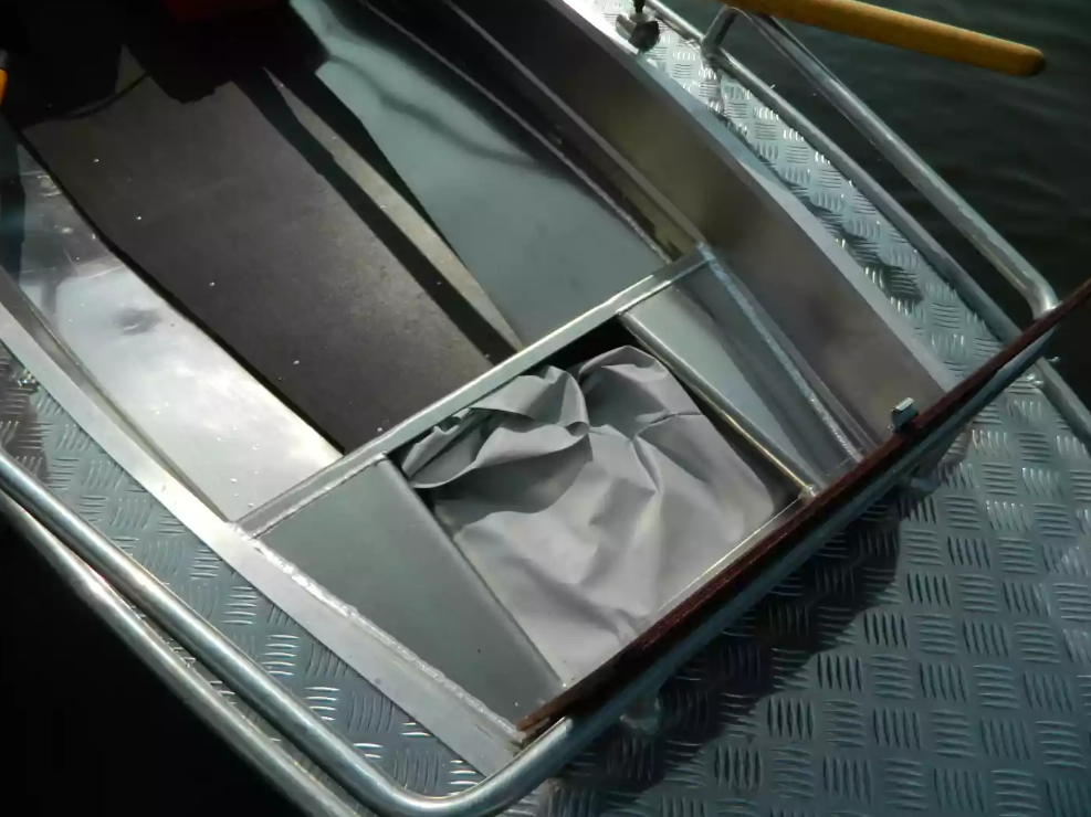 Алюминиевая лодка Wyatboat-390 У в Абакане