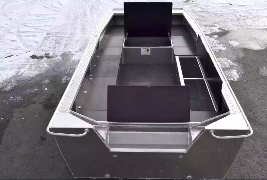 Алюминиевая лодка Wyatboat-490 Jonboat в Абакане