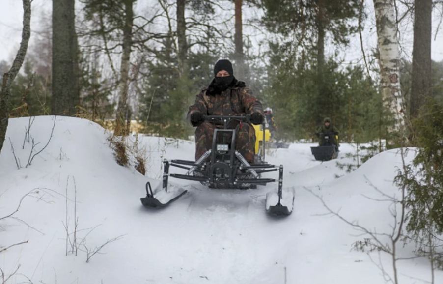 Мотобуксировщик РЫБАК PKD. PSD 9 л.с. (длинная база 1430мм) в Абакане