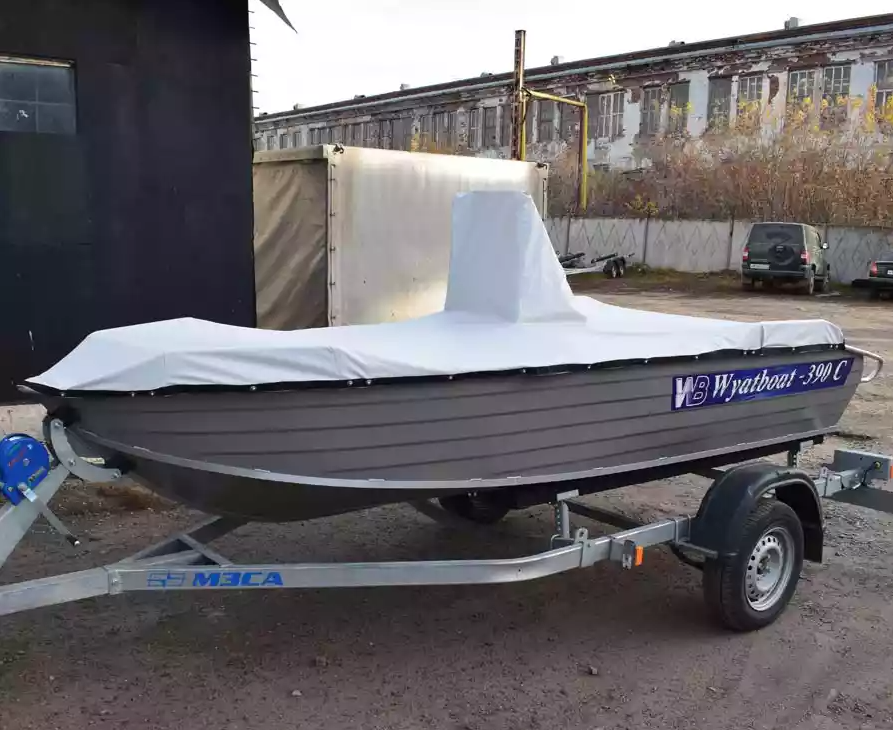 Алюминиевая лодка Wyatboat-390 C в Абакане