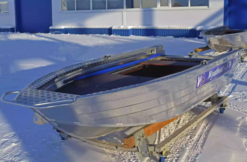 Алюминиевая лодка Wyatboat-370 Р FISH в Абакане