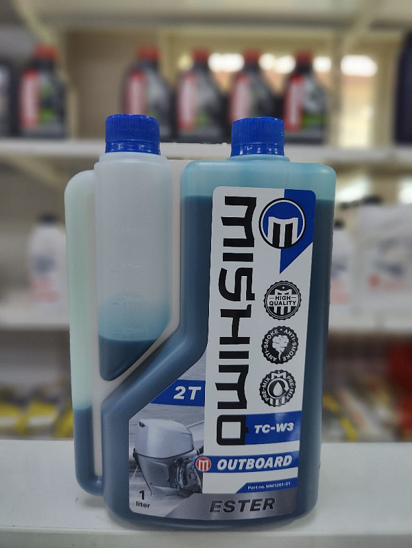 Масло MISHIMO 2T OUTBOARD (ESTER) полусинтетика 1 л в Абакане