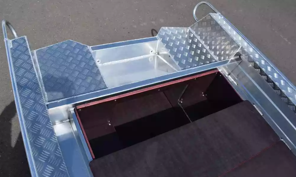 Алюминиевая лодка Wyatboat-390Р Fish в Абакане