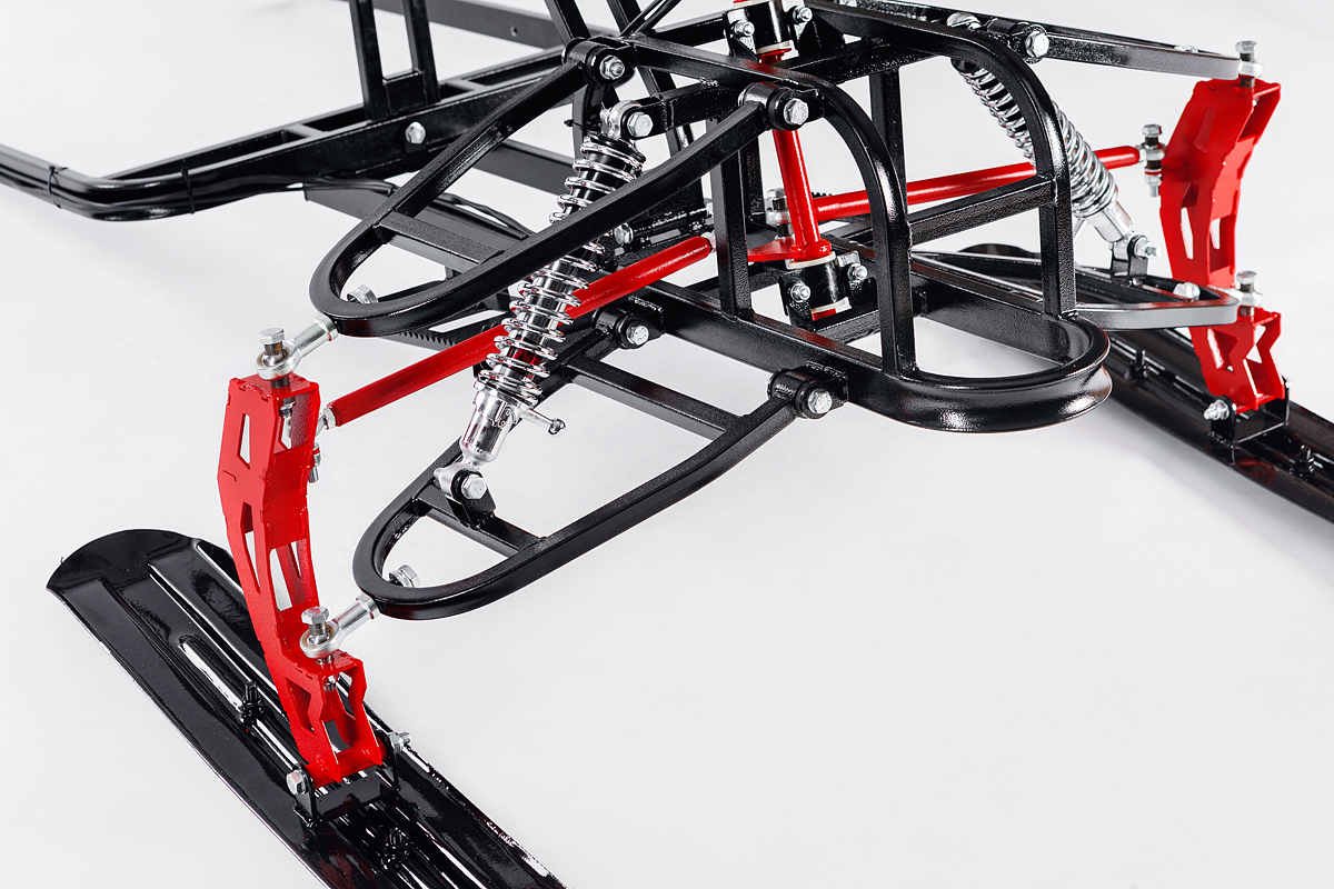 Лыжный модуль IKUDZO TERRAIN с подогревом ручек металлические лыжи в Абакане