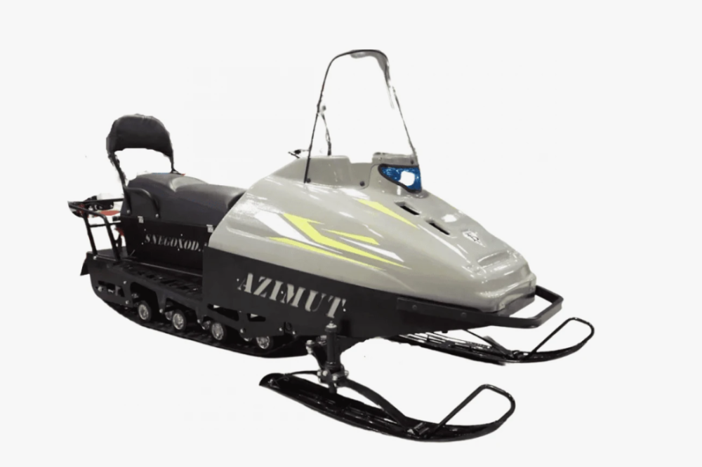 Миниснегоход Бурлак Азимут 20 л.с. , эл.запуск, реверс, тормоз гидравл, капот серый в Абакане