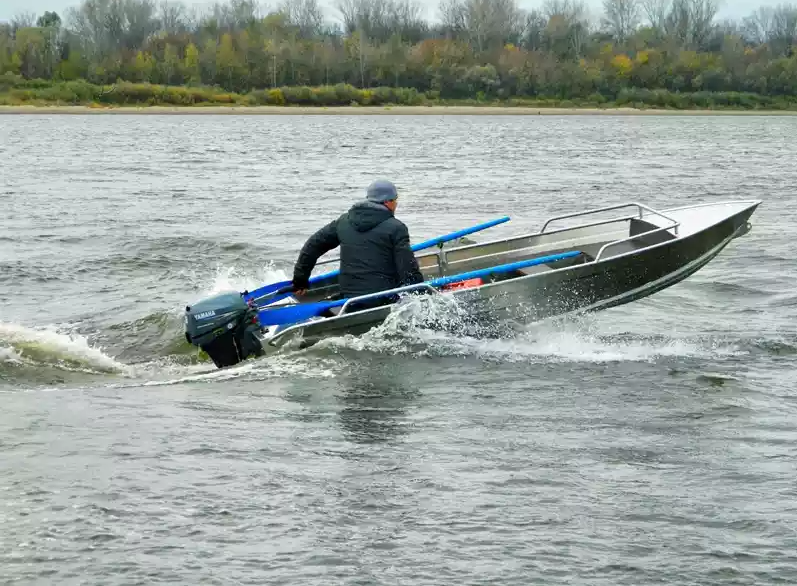 Алюминиевая лодка Wyatboat-390 M в Абакане